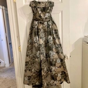 Xscape strapless ball gown